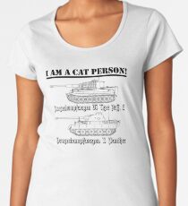 I Am A Cat Person (TANKS) Women's Premium T-Shirt