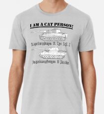 I Am A Cat Person (TANKS) Men's Premium T-Shirt