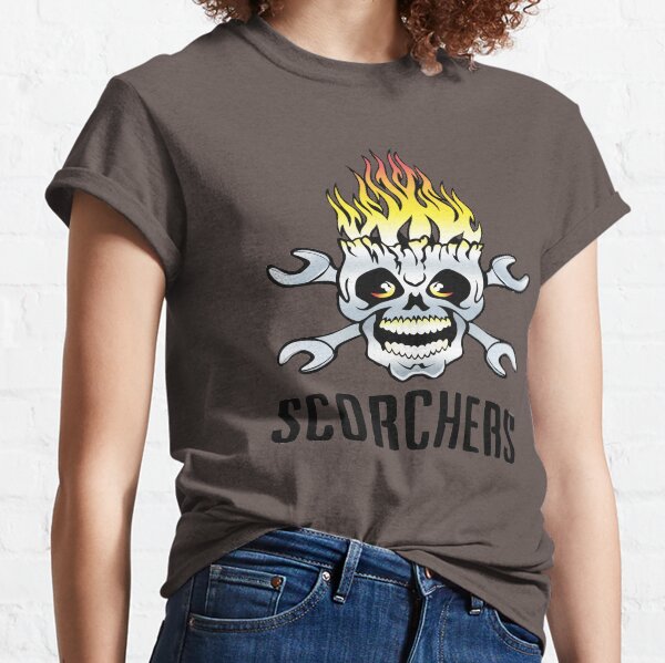 Highway 35 Scorchers Logotipo Camiseta clásica