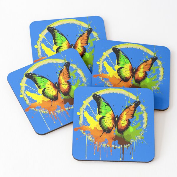 Item preview, Floral Butterfly - Explosion of Colors designed and sold by Doodle-Bloom.