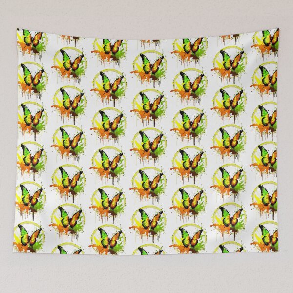 Item preview, Floral Butterfly - Explosion of Colors designed and sold by Doodle-Bloom.
