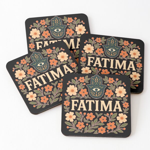Item preview, Fatima Name Floral Hamsa Hand Aesthetic Art - Perfect Gift for Fatima designed and sold by Slubor.