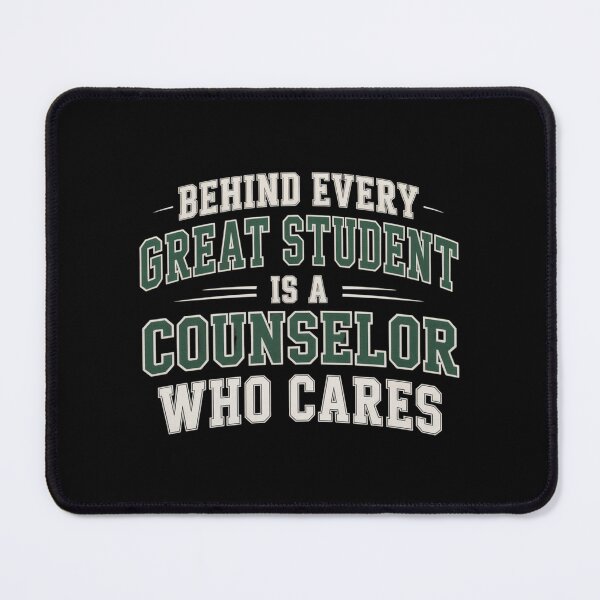 Item preview, Behind Every Great Student is a Counselor Who Cares designed and sold by theartfulaspie.