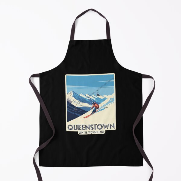 Item preview, A Classic Day on the Slopes: A Timeless Queenstown Design designed and sold by Digital Dreams Arts.