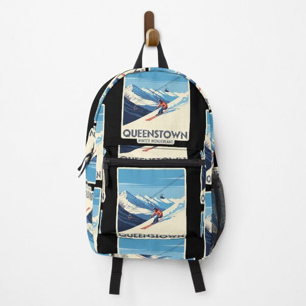 Item preview, A Classic Day on the Slopes: A Timeless Queenstown Design designed and sold by Digital Dreams Arts.