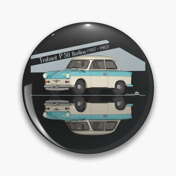 Item preview, Trabant P50 Marmorweiss und Heliotrop Farbe (1957–1962) – The icon of the East designed and sold by Azaziel.