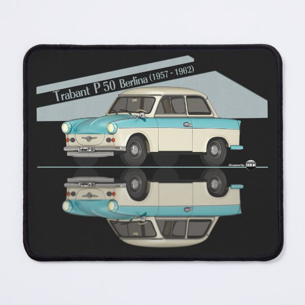 Item preview, Trabant P50 Marmorweiss und Heliotrop Farbe (1957–1962) – The icon of the East designed and sold by Azaziel.