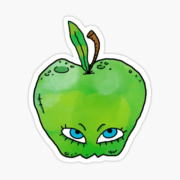 Item preview, cautious apple designed and sold by rejectedflowers.