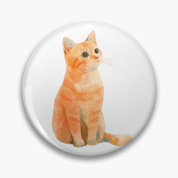 Item preview, Orange Tabby Cat Portrait, For Orange Cat Lover designed and sold by xiao xuans.