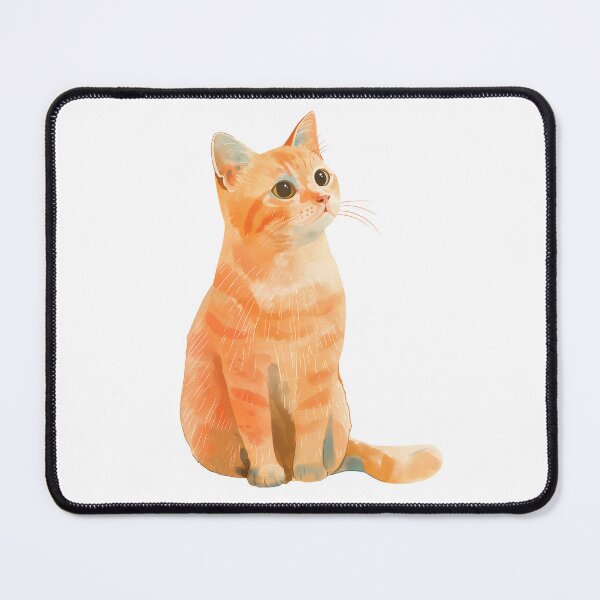 Item preview, Orange Tabby Cat Portrait, For Orange Cat Lover designed and sold by xiao xuans.