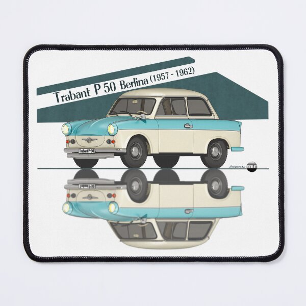 Item preview, Trabant P50 Marmorweiss und Heliotrop Farbe (1957–1962) – The icon of the East designed and sold by Azaziel.