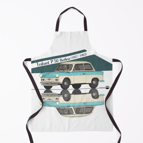 Item preview, Trabant P50 Marmorweiss und Heliotrop Farbe (1957–1962) – The icon of the East designed and sold by Azaziel.