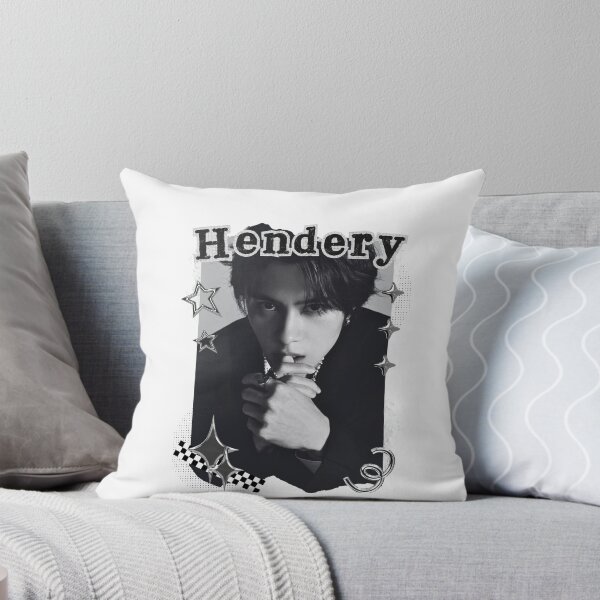 Item preview, NCT Hendery (헨드리) Kpop Boy Group Black and White Collage Design designed and sold by AJUNICE STUDIO.