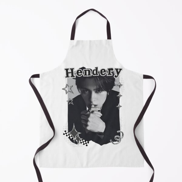 Item preview, NCT Hendery (헨드리) Kpop Boy Group Black and White Collage Design designed and sold by AJUNICE STUDIO.