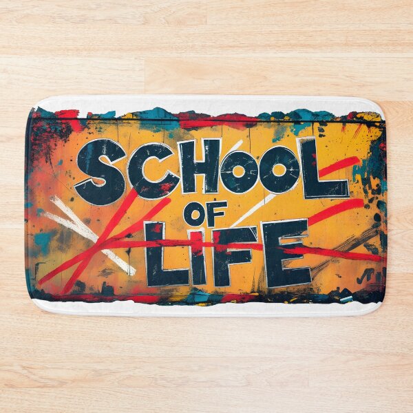 Item preview, Back to School: Life's a harsh teacher designed and sold by MindONCrafts.