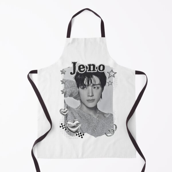 Item preview, NCT Jeno (제노) Kpop Boy Group Black and White Collage Design designed and sold by AJUNICE STUDIO.