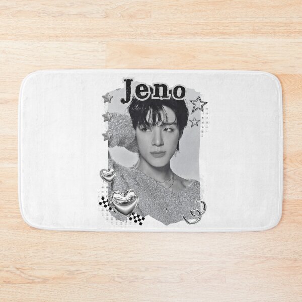 Item preview, NCT Jeno (제노) Kpop Boy Group Black and White Collage Design designed and sold by AJUNICE STUDIO.