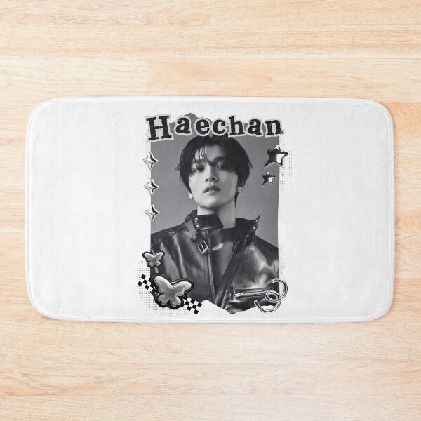 Item preview, NCT Haechan (해찬) Kpop Boy Group Black and White Collage Design designed and sold by AJUNICE STUDIO.