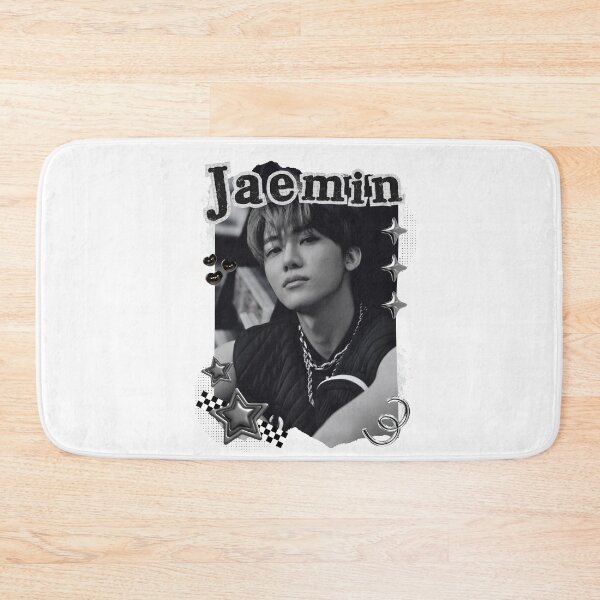 Item preview, NCT Jaemin (재민) Kpop Boy Group Black and White Collage Design designed and sold by AJUNICE STUDIO.