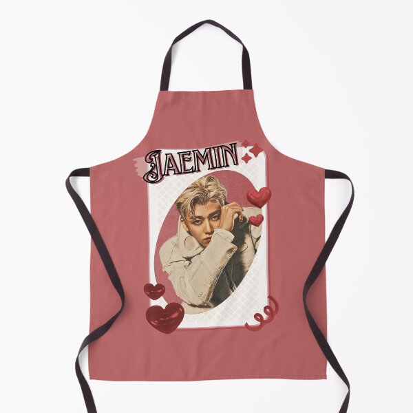 Item preview, NCT Jaemin (재민) Kpop Boy Group Card Red Aesthetic Collage Design designed and sold by AJUNICE STUDIO.