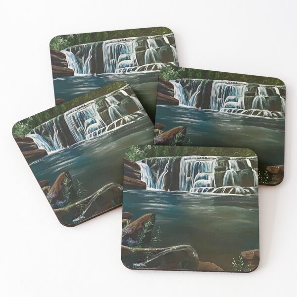 Item preview, lakefront waterfall designed and sold by BelongieM.