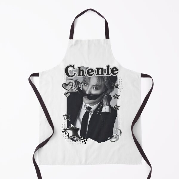 Item preview, NCT Chenle (천러) Kpop Boy Group Black and White Collage Design designed and sold by AJUNICE STUDIO.