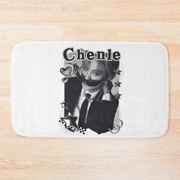 Item preview, NCT Chenle (천러) Kpop Boy Group Black and White Collage Design designed and sold by AJUNICE STUDIO.