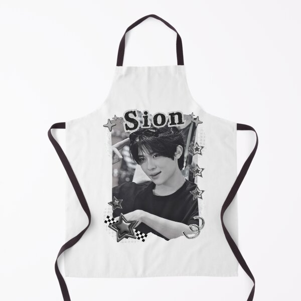 Item preview, NCT Sion (시온) Kpop Boy Group Black and White Collage Design designed and sold by AJUNICE STUDIO.