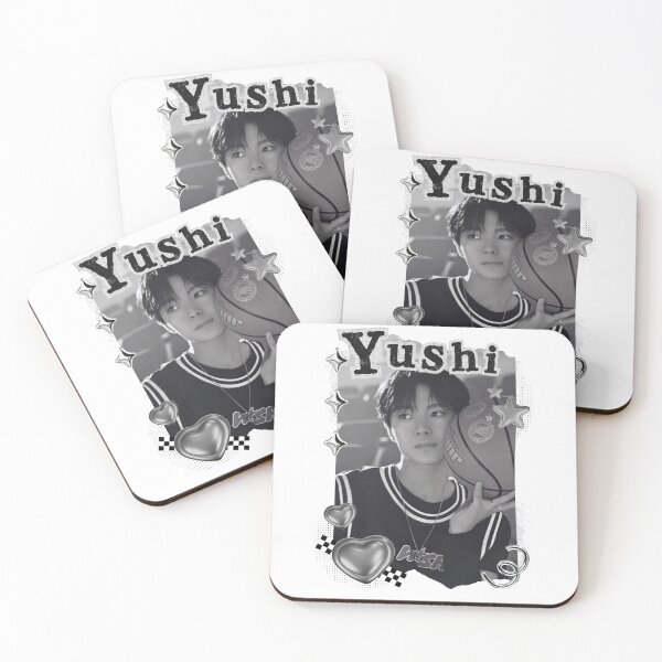 Item preview, NCT Yushi (유우시) Kpop Boy Group Black and White Collage Design designed and sold by AJUNICE STUDIO.
