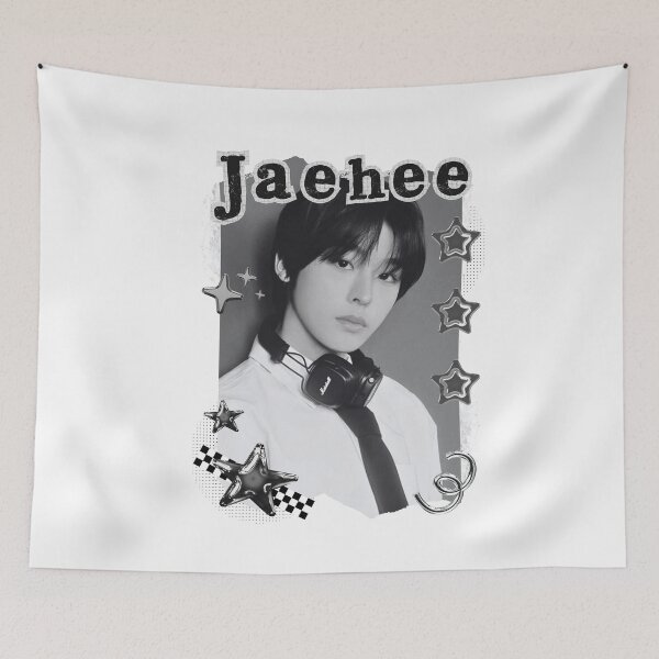 Item preview, NCT Jaehee (재희) Kpop Boy Group Black and White Collage Design designed and sold by AJUNICE STUDIO.