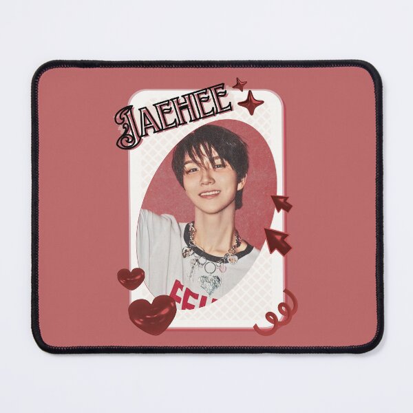Item preview, NCT Jaehee (재희) Kpop Boy Group Card Red Aesthetic Collage Design designed and sold by AJUNICE STUDIO.