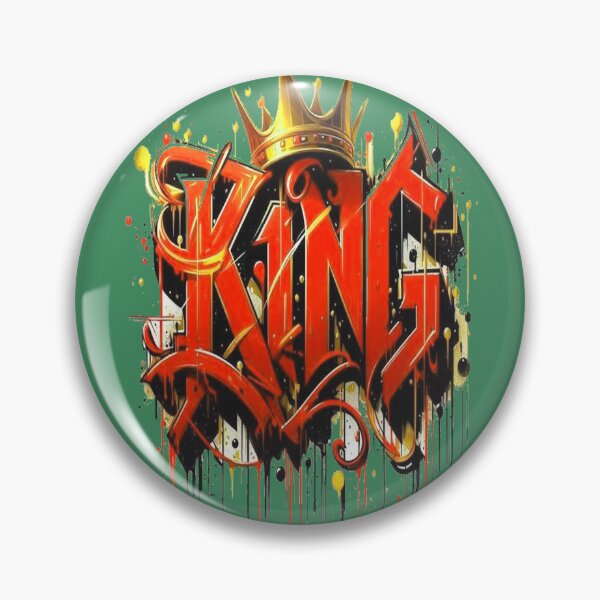 Item preview, REY - Arte de la corona de grafiti designed and sold by Printforluck.