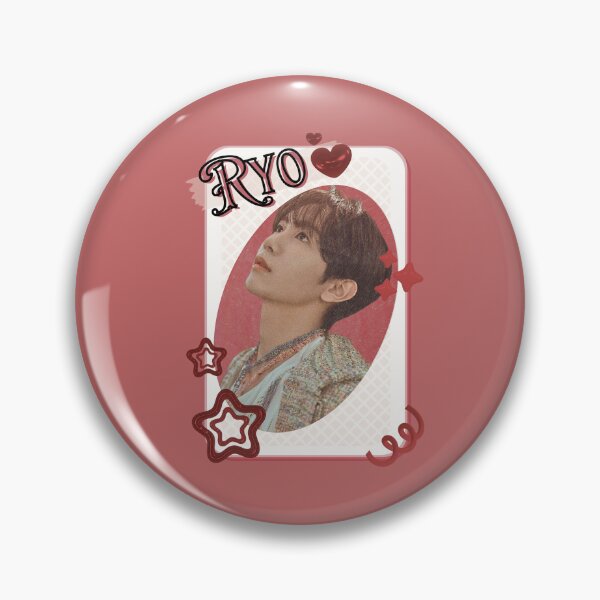 Item preview, NCT Ryo (료) Kpop Boy Group Card Red Aesthetic Collage Design designed and sold by AJUNICE STUDIO.