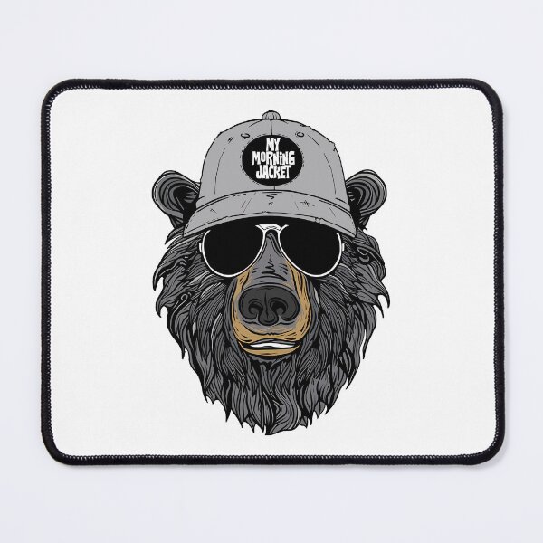 Item preview, MMJ Bear Gray designed and sold by threefillies.
