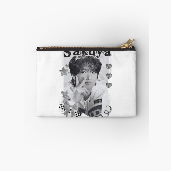 Item preview, NCT Sakuya (사쿠야) Kpop Boy Group Black and White Collage Design designed and sold by AJUNICE STUDIO.
