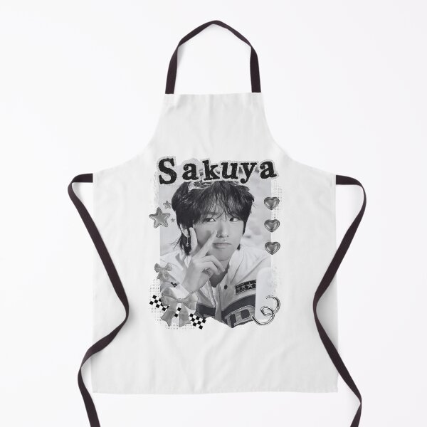 Item preview, NCT Sakuya (사쿠야) Kpop Boy Group Black and White Collage Design designed and sold by AJUNICE STUDIO.