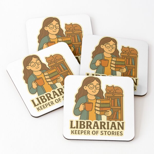 Item preview, Librarian – Keeper of Stories designed and sold by Collins Design.