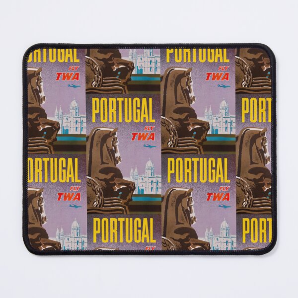Item preview,  Vintage Portugal TWA Airline Poster designed and sold by TeeARTHY.