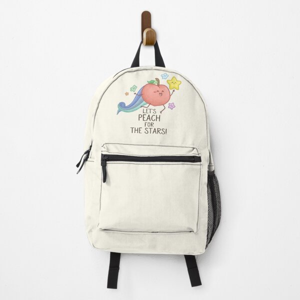 Item preview, Let's Peach for the Stars Pun designed and sold by Khotekmei.