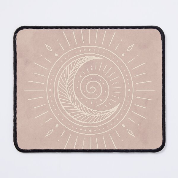 Item preview, Sacred Spiral Moon – Lavender & Sand designed and sold by aluzia.design.