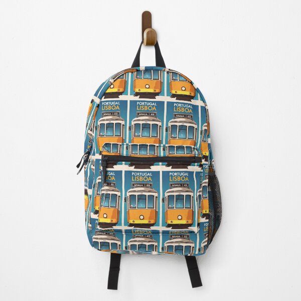 Item preview, Vintage Lisbon Portugal Tram Poster designed and sold by TeeARTHY.