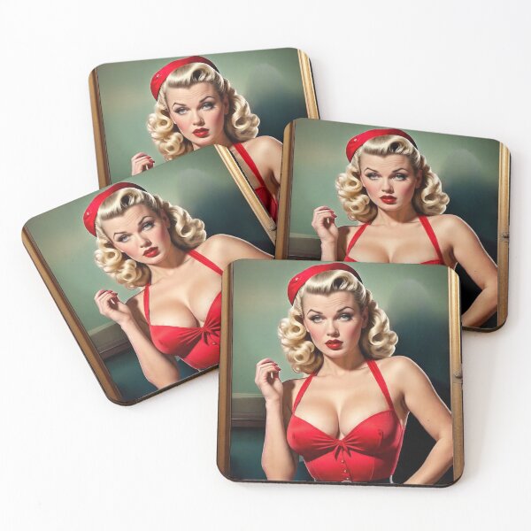 Item preview, Blonde Beauty: Vintage 1940s Pin Up designed and sold by MissSaylor.