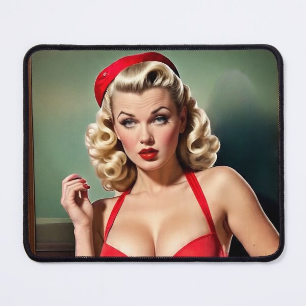 Item preview, Blonde Beauty: Vintage 1940s Pin Up designed and sold by MissSaylor.