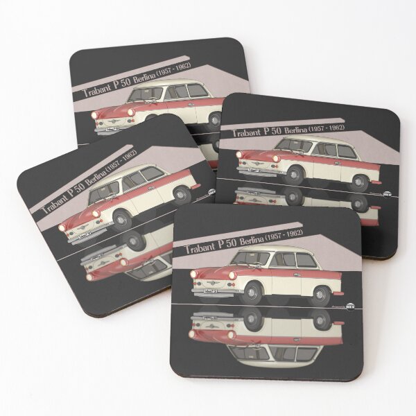Item preview, Trabant P50 Marmorweiss und Rosenbeige Farbe (1957–1962) – The icon of the East designed and sold by Azaziel.