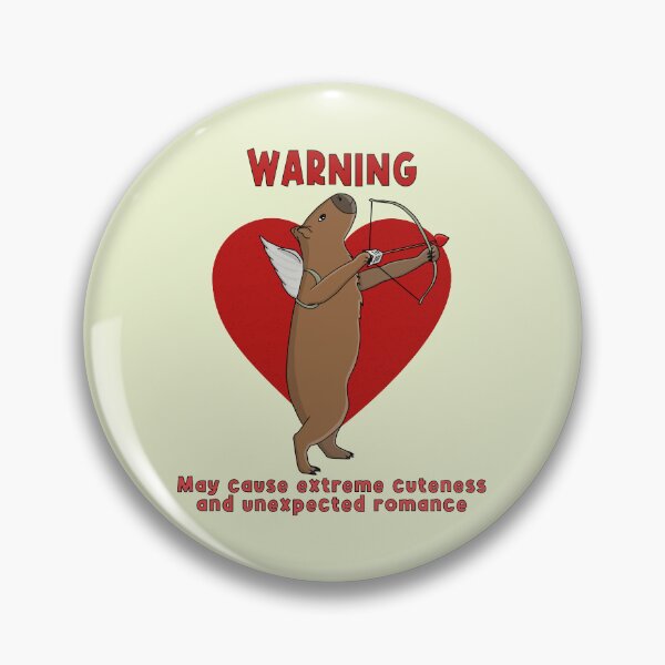Item preview, Warning May cause extreme cuteness and unexpected romance designed and sold by shopdiego.
