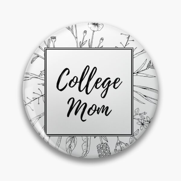 Item preview, Floral College Mom Black designed and sold by 816WoodDesigns.