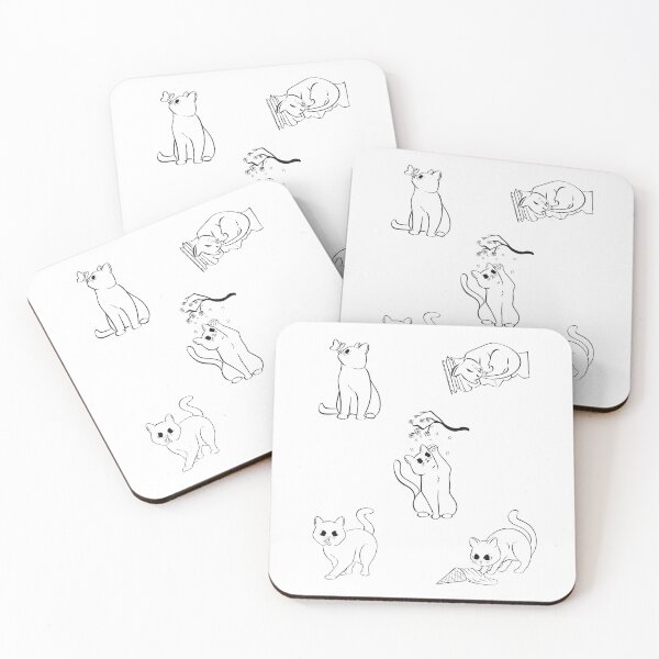Item preview, Cat sticker sheet designed and sold by katey-creates.