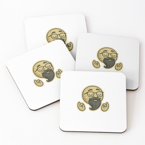 Item preview, Zen Astro™ – Meditative Moon Chef Sticker designed and sold by Astronomnom.