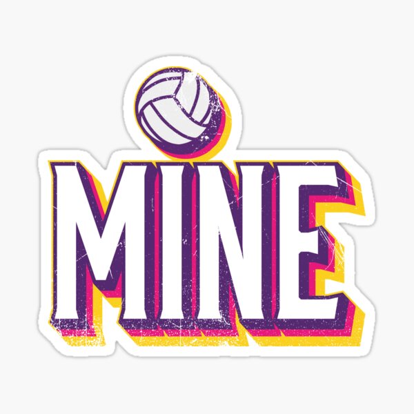 Item preview, Volleyball Mine designed and sold by BlueRockDesigns.