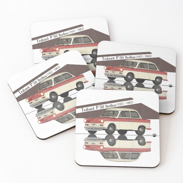 Item preview, Trabant P50 Marmorweiss und Rosenbeige Farbe (1957–1962) – The icon of the East designed and sold by Azaziel.